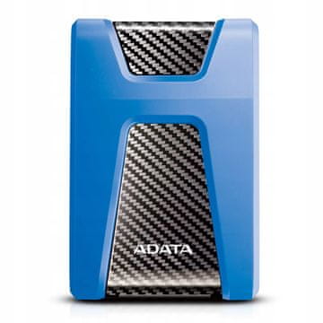 shumee ADATA DashDrive Durable HD650 1TB 2,5'' USB 3.1 modre barve