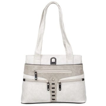 shumee Ženska torba čez ramo srednje velikosti Charm&Shape, siva