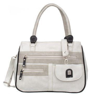 shumee Ženska torba čez ramo srednje velikosti Charm&Shape, siva