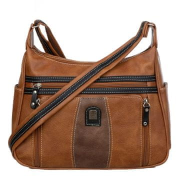 shumee Ženska torba čez ramo Charm&Shape srednje velikosti, ingverjeva