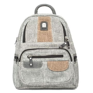 shumee Ženski nahrbtnik Charm&Shape sive barve