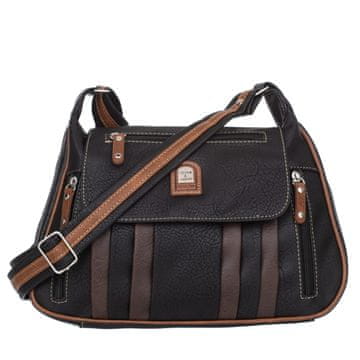 shumee Ženska torba čez ramo srednje velikosti Charm&Shape, čokoladna