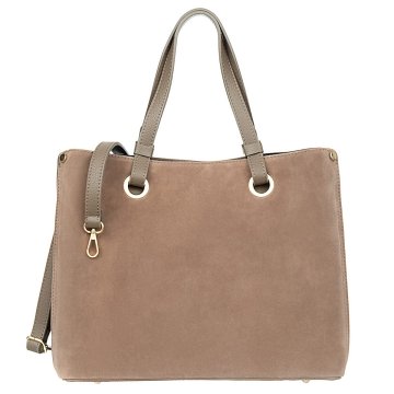 shumee Torba Vezze Ventura Grande Vello Taupe Suede