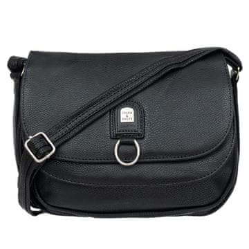 shumee Ženska torba čez ramo Charm&Shape črne barve