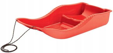 shumee Plastični drsnik za sneg s sanmi z vrvico