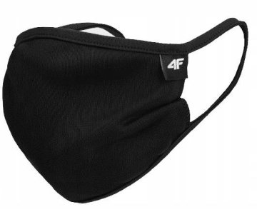 shumee 4F črna maska s srebrnimi ioni