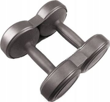 shumee Polietilenske uteži za vadbo, komplet 5 kg x 2