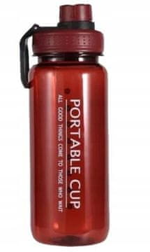 shumee Steklenica za vodo 600 ml rdeča BD10