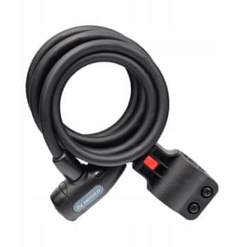 shumee NEXELO L233751NEX SPIRALNA KOLESARSKA KLJUČAVNICA S KLJUČEM