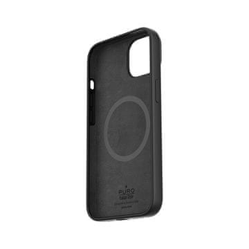 Puro Puro icon MAG - iPhone 14 Plus MagSafe Case (črna)