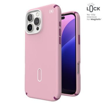 Speck Ovitek Speck Presidio2 Pro ClickLock & MagSafe - iPhone 16 Pro Max (roza/borovnica/bela)