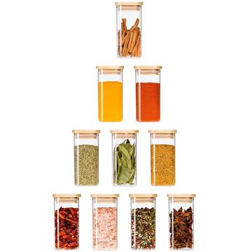 Siguro komplet začimbnic, 10 × 280 ml