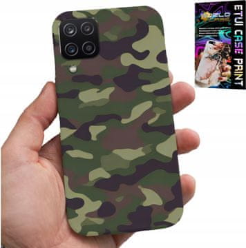 shumee OVITEK ZA SAMSUNG A12 / M12 - MASKIRNI, VOJAŠKE BARVE OVITEK ZA VOJAŠKE FAN