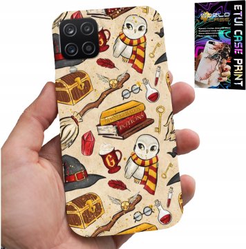 shumee OVITEK ZA SAMSUNG A12 / M12 - OVITEK ZA LJUBITELJA ČAROBNOSTI IN ČAROBNE PALČKE + STEKLO