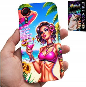 shumee OVITEK ZA SAMSUNG GALAXY XCOVER 5 - NI ALKOHOL, TO JE MOJ ČUSTVENI OVITEK