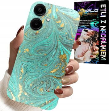 shumee OVITEK ZA SAMSUNG GALAXY A06 5G - MARMORNJI VZORCI + KALJENO STEKLO