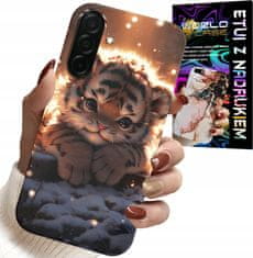 shumee OVITEK ZA SAMSUNG GALAXY A36 5G - Z LUŠTVIM TISKOM TIGRA