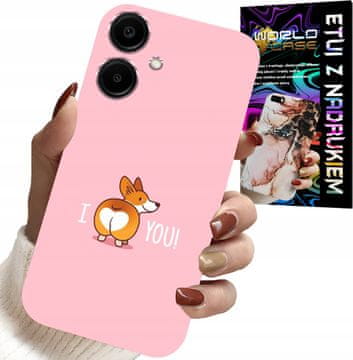 shumee OVITEK ZA SAMSUNG GALAXY A06 5G - SMEŠNI VZORCI OVITEK ZA PSA LJUBIM TE