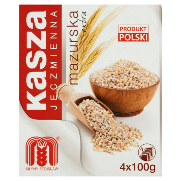 shumee Ječmenov zdrob Stoisław Mills Extra Masurian 400 g (4 x 100 g)
