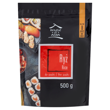 shumee Riž za suši House of Asia 500 g
