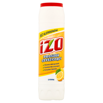 shumee Čistilni prašek Izo Lemon 500 g - za kuhinjo in kopalnico, odstranjuje trdovratno umazanijo