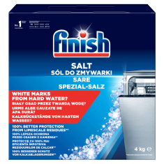 shumee Finish sol za pomivalni stroj 4 kg - zaščita pred vodnim kamnom, mehčanje vode