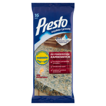 shumee PRESTO robčki za kamen - 16 kosov - Čiščenje in nega