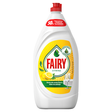 shumee Fairy Lemon - Tekočina za pomivanje posode 1350 ml - Čistilna moč in svež vonj