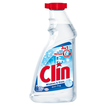 shumee CLIN Čistilo za steklo - 500 ml polnilo - Učinkovito čiščenje in zaščita