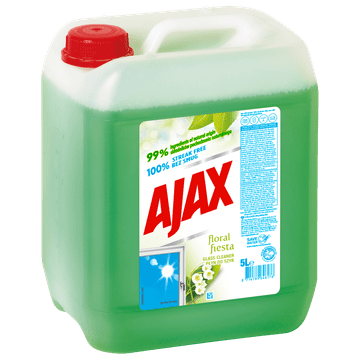 shumee Ajax Floral Fiesta Lily of the Valley - čistilo za okna 5 l, brez lis