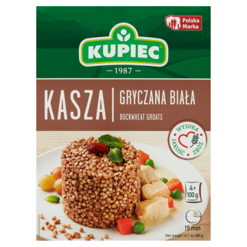 shumee Kupiec Bela ajdova kaša 400 g (4 vrečke)