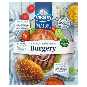 shumee Vegeta Natur mešanica zelenjave, zelišč in začimb za burgerje 45 g