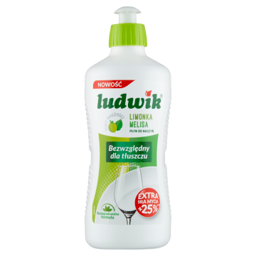 shumee Ludwik pomivalno sredstvo z meliso - močno čiščenje, nevtralen pH