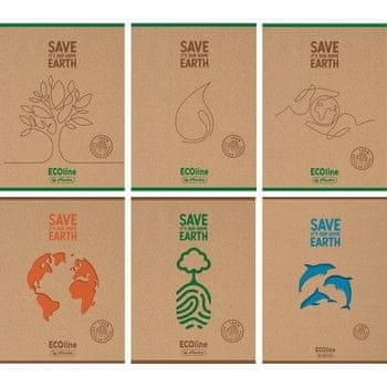 shumee Zvezek Herlitz A5 80 listov Eco Line Grid