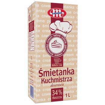 shumee Mlekovita Chef's Cream 34% - 1L za torte in sladice