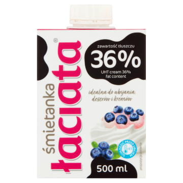 shumee Łaciata smetana 36% 500ml - idealna za stepanje in sladice