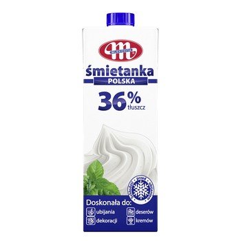 shumee Mlekovita smetana 36% - idealna za kreme in sladice, 1L
