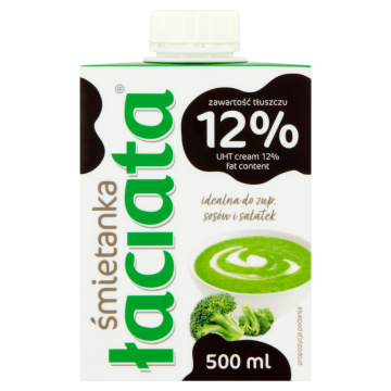 shumee Łaciata krema 12% 500ml - idealna za kuhanje in peko
