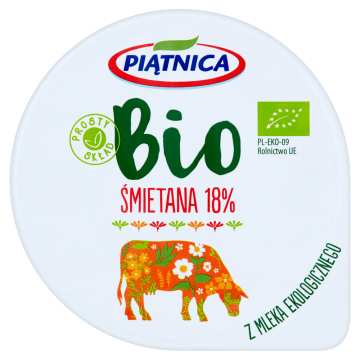 shumee Piątnica Organska smetana 18% 200 g
