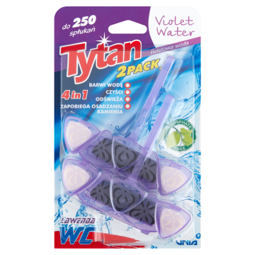 shumee TYTAN - Obesek za čiščenje in barvanje vode, vijoličen, 2 x 40 g