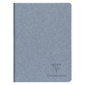 shumee Zvezek Clairefontaine Jeans&Cocoa A5 48K 90G s črtami in šivanim hrbtom, moder