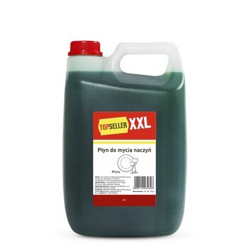 shumee Najbolje prodajano XXL detergent za pomivanje posode 5 l, barva mete