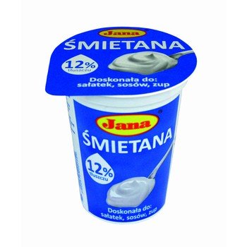shumee Jana Śmietana 12% - 380g, idealna za kuhanje in solate