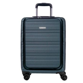 shumee Kovček Abs Lisbon 55 cm morsko zelene barve