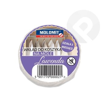 shumee Molomit Antymol Lavender - Nadomestni vložek za obesek proti moljem