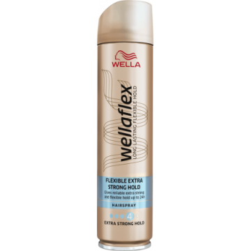 shumee Wellaflex lak za lase - ekstra močna fiksacija, prilagodljiva pričeska 250 ml