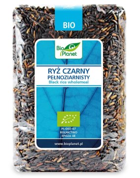 shumee Organski polnozrnati črni riž 1 kg - Bio Planet