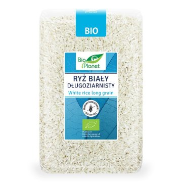 shumee Brezglutenski organski dolgozrnati beli riž 1 kg - Bio Planet