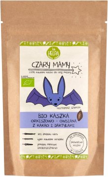 shumee Pirina in ovsena kaša s kakavom in datlji, brez dodanega sladkorja, ekološka, 200 g - Helpa