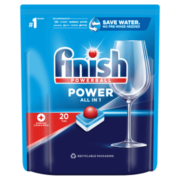 shumee Tablete za pomivalni stroj Finish Power Fresh 320 g (20 tablet)